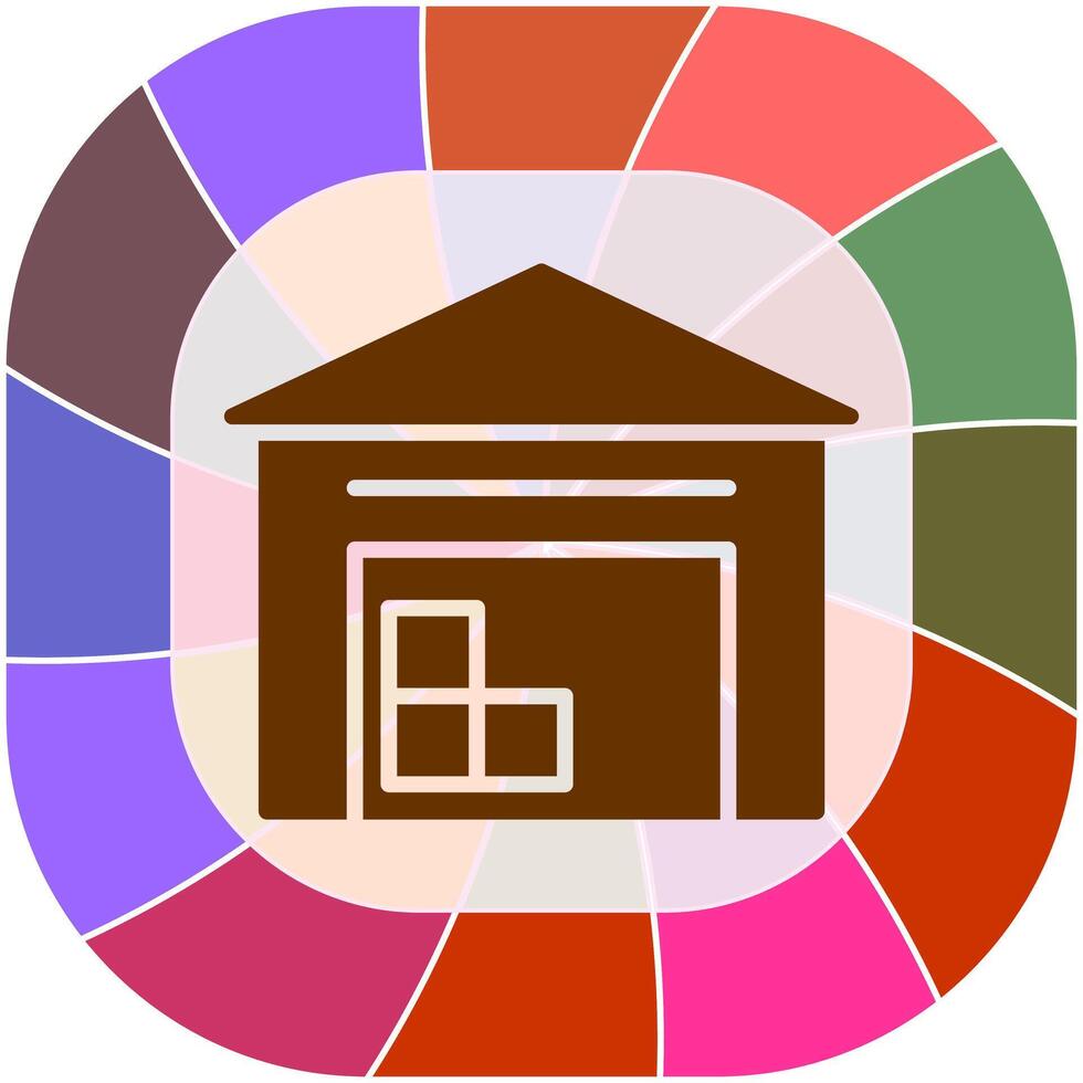 Warehouse Vector Icon