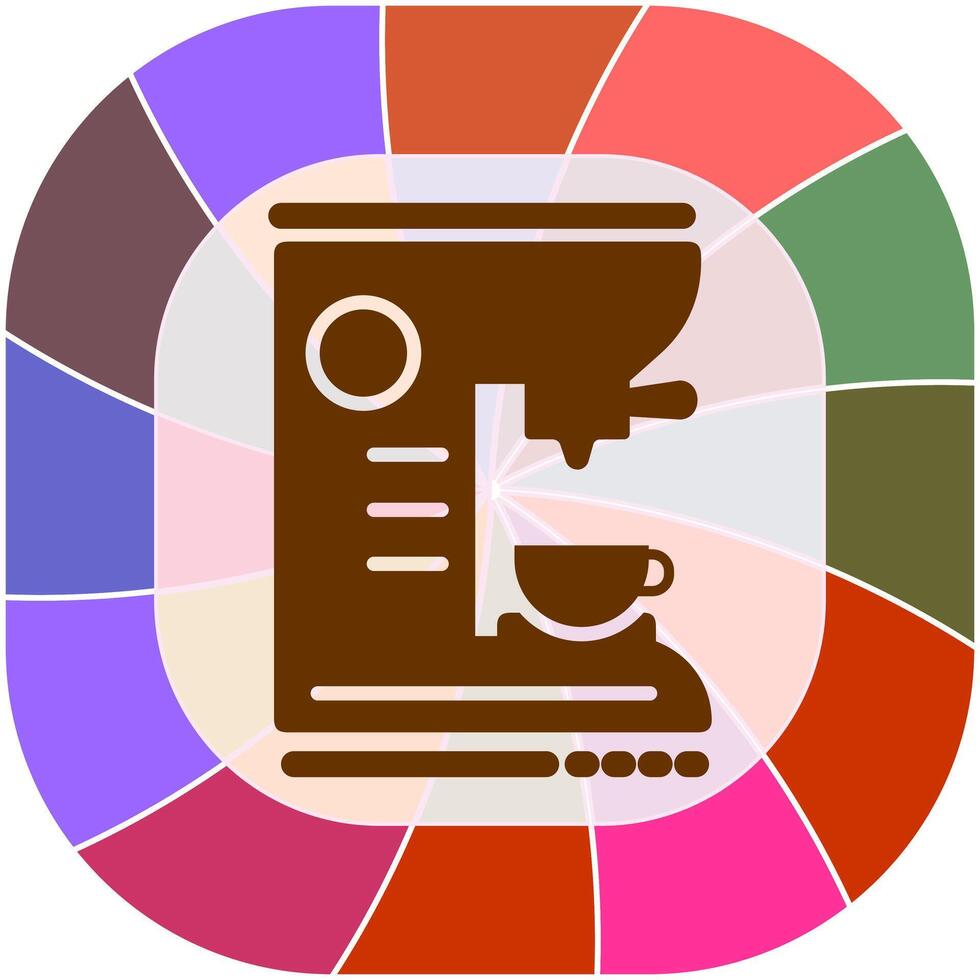 Coffee Machine Vector Icon