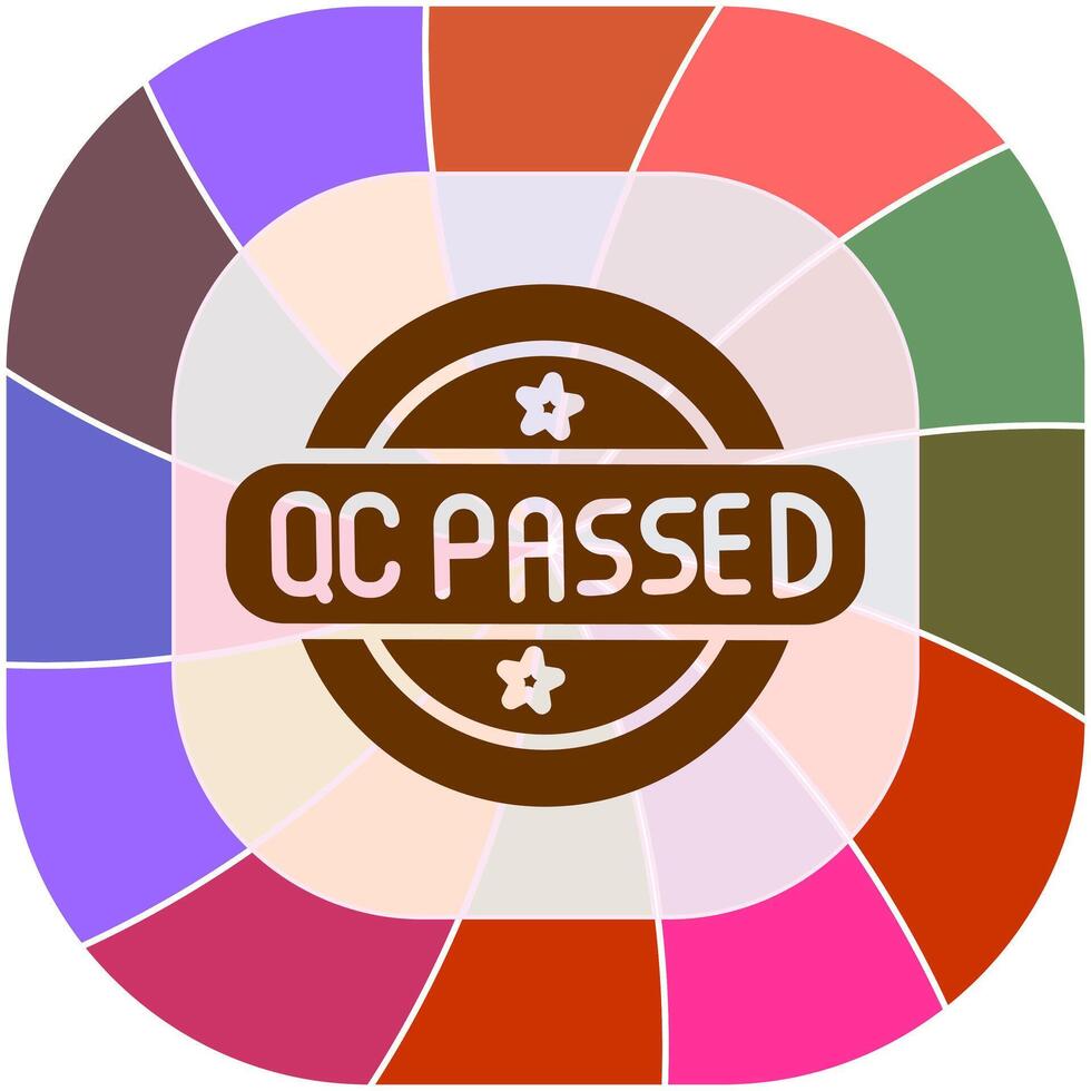 QC Passed Vector Icon