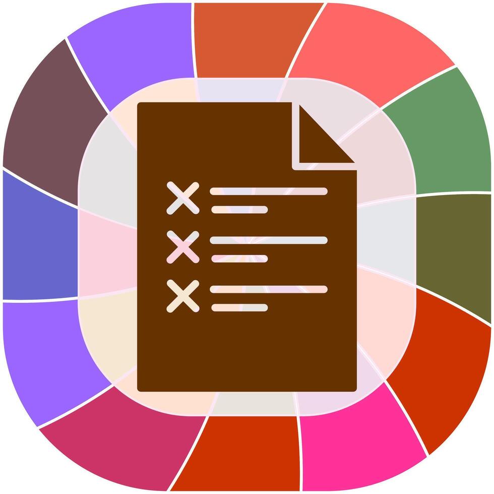 Business Note Vector Icon