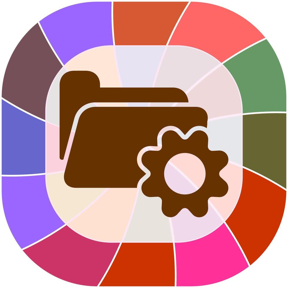 Preferences Folder Vector Icon