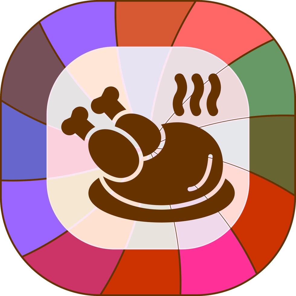 Chicken Vector Icon