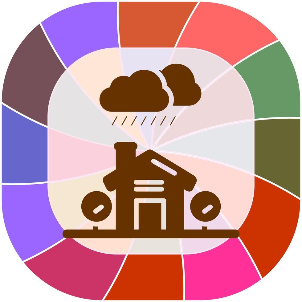 Rain Vector Icon