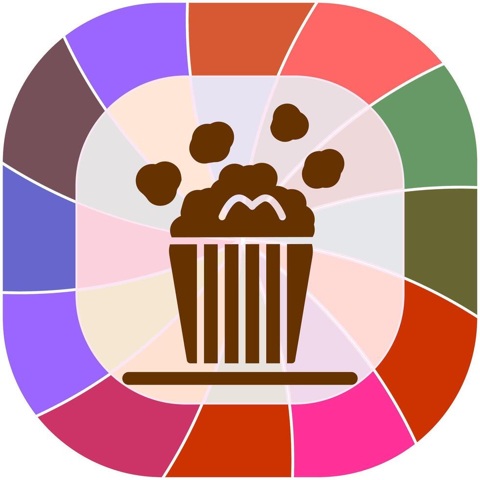 Popcorn Vector Icon