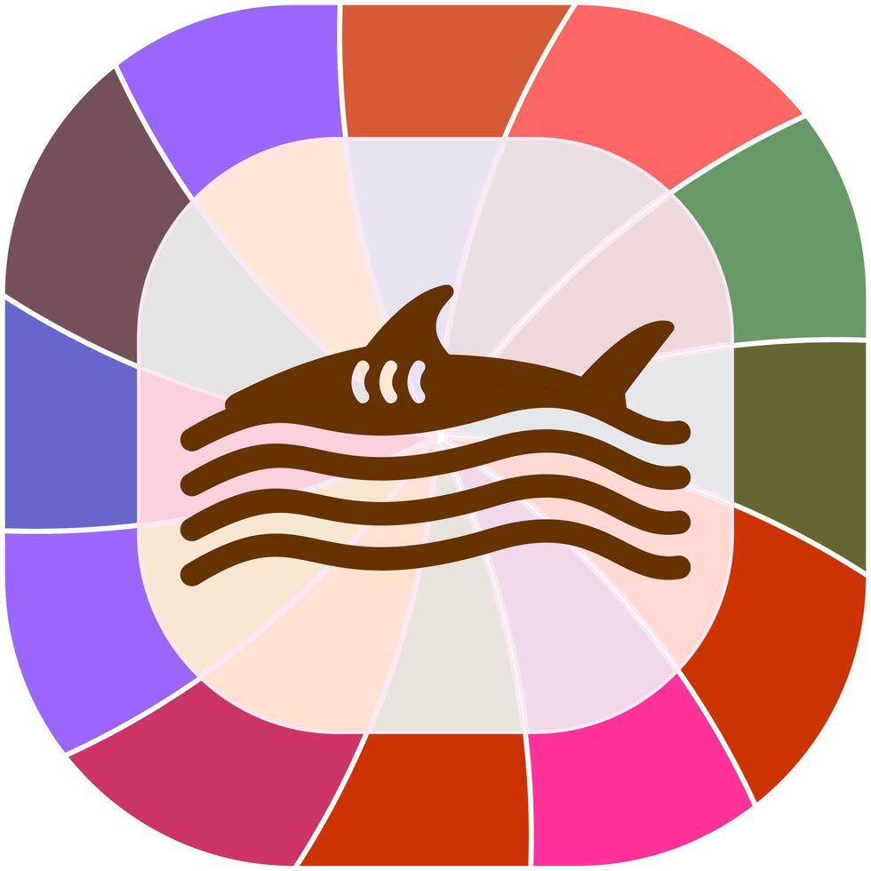 Dangerous Shark Vector Icon