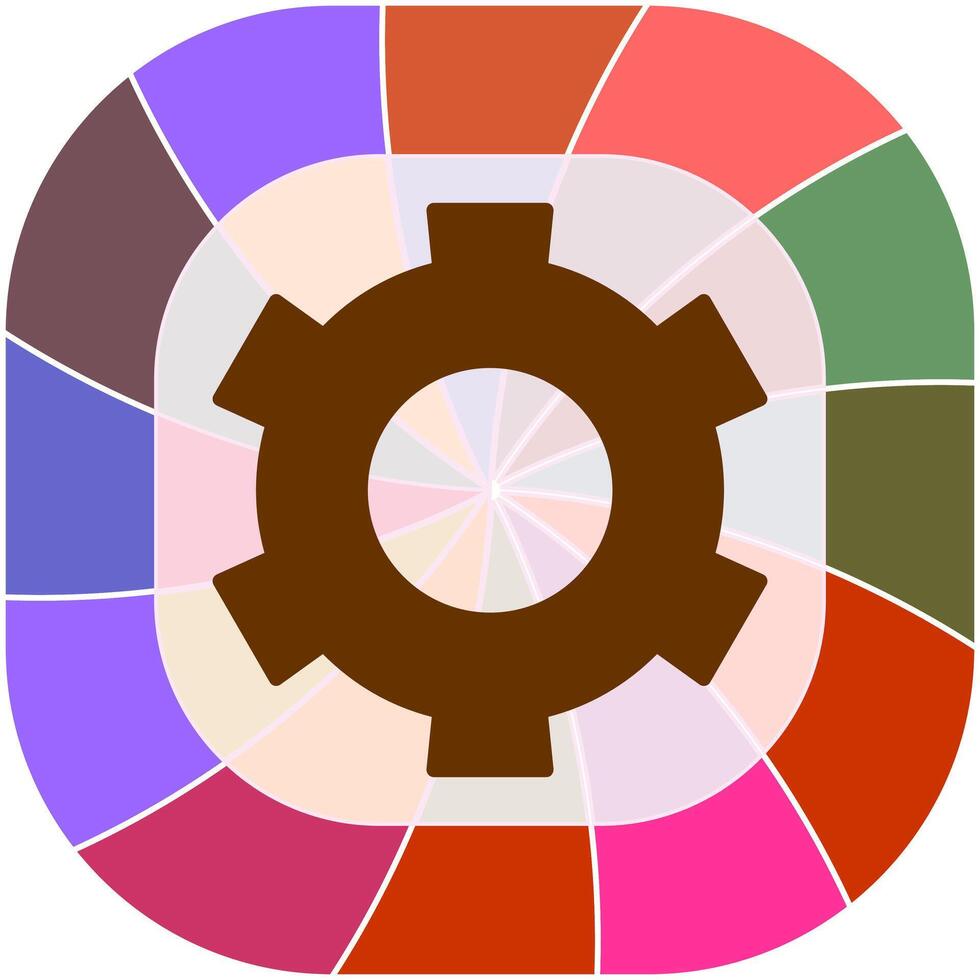 Setting Gear Vector Icon