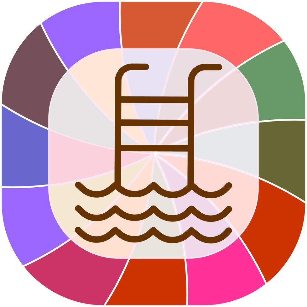Swimming Pool Vector Icon