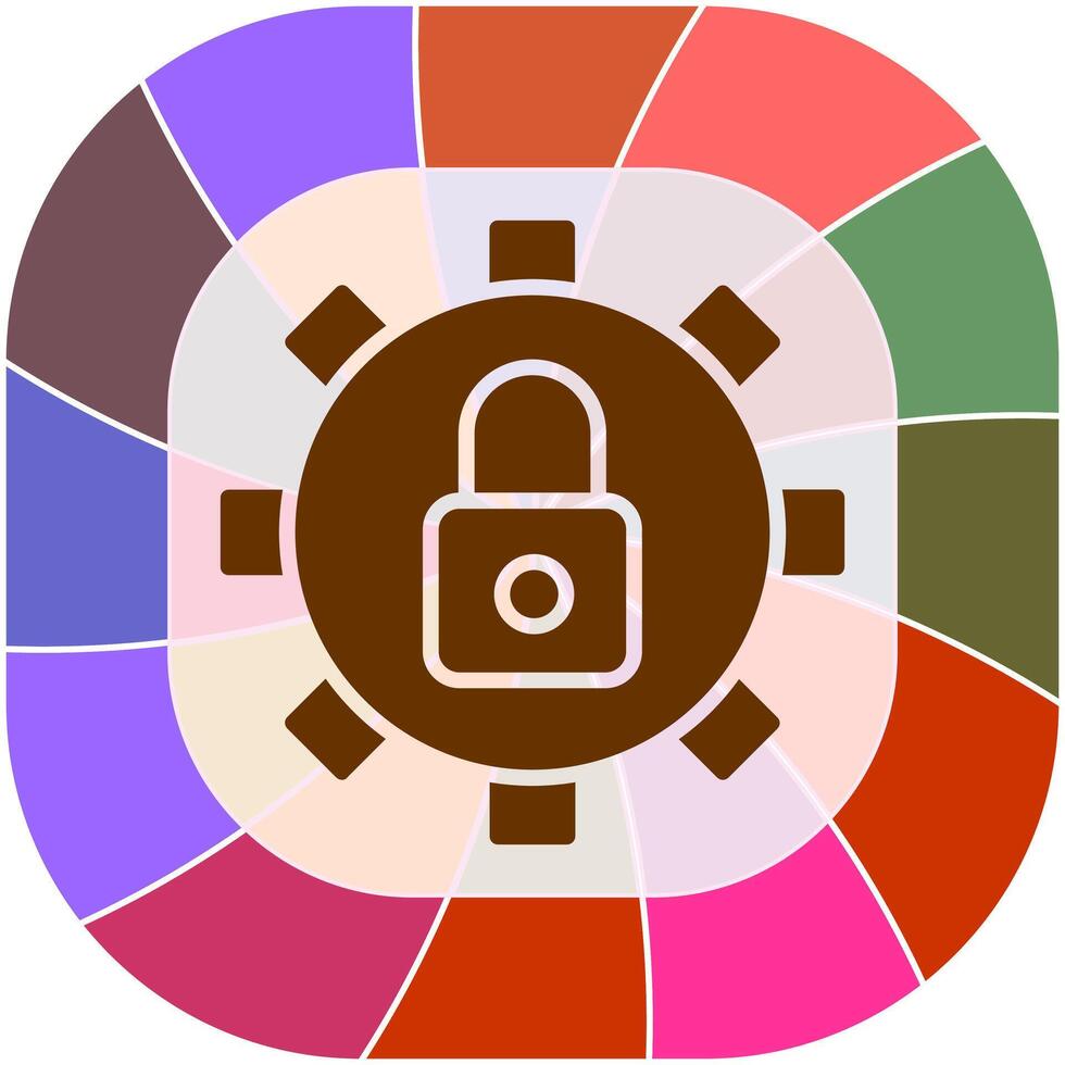 Security Settings Vector Icon