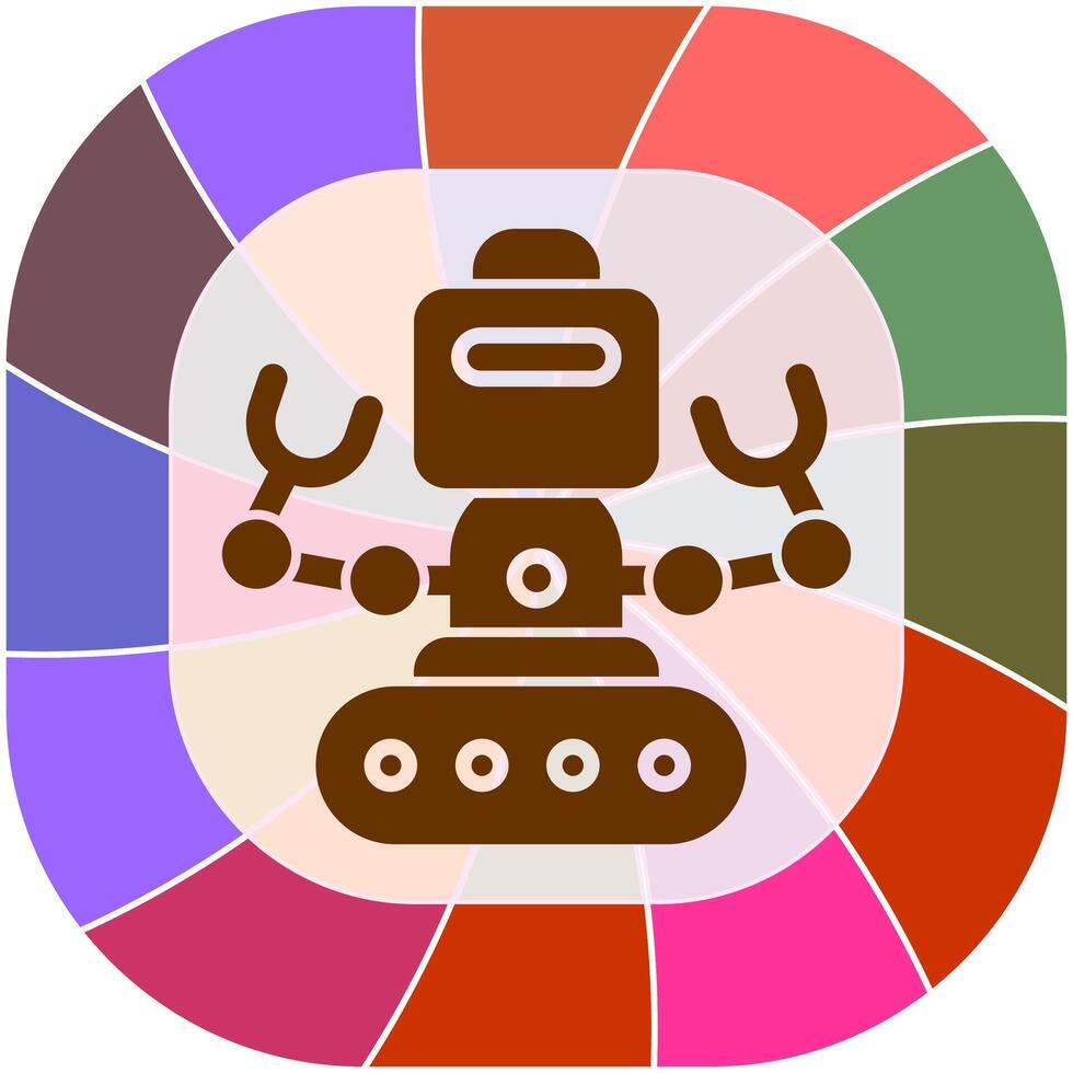 Industrial Robot I Vector Icon