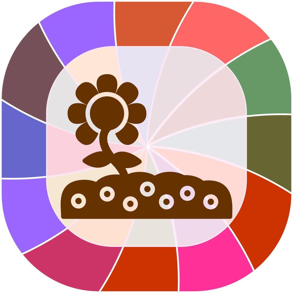 Growing Plant Vector Icon