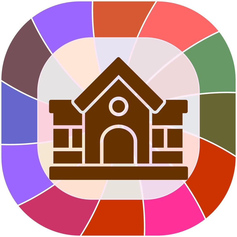 Mansion Vector Icon