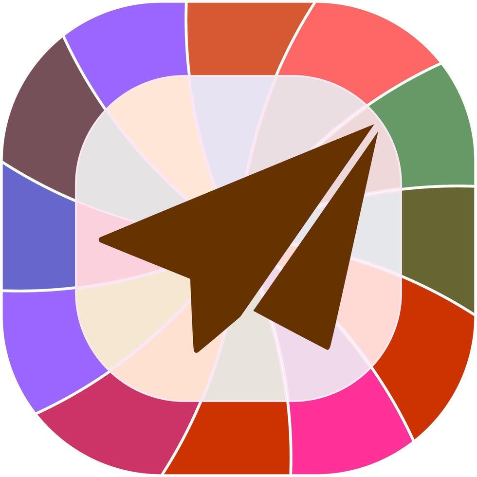 Paper Plane Vector Icon