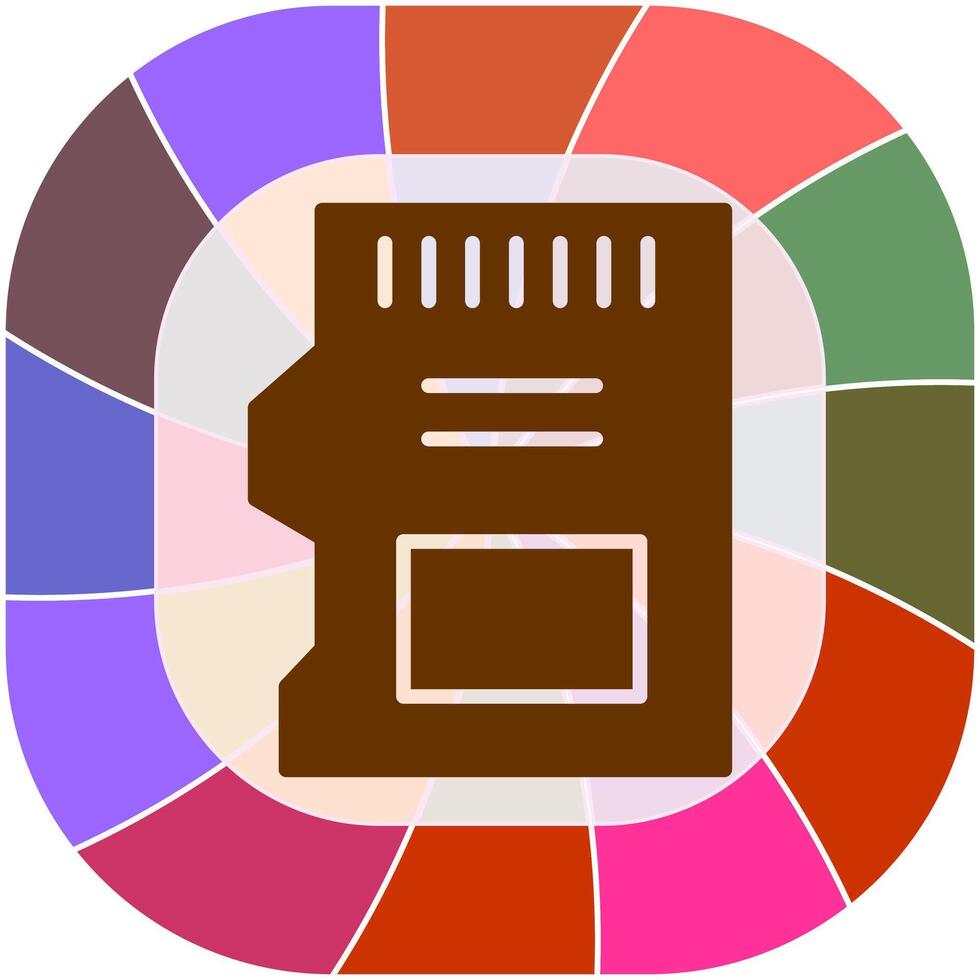 SD Card Vector Icon