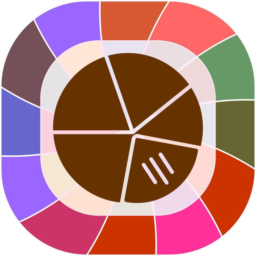 Pie Chart Vector Icon