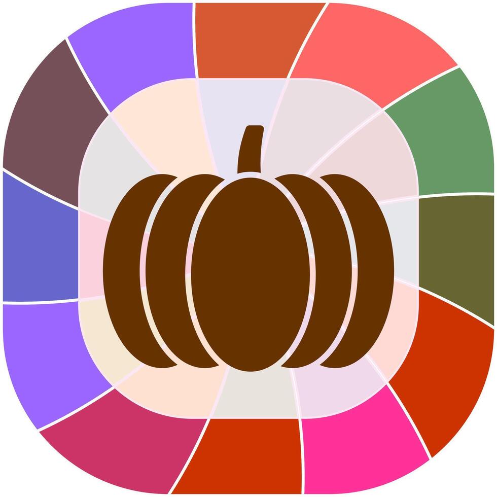 icono de vector de calabaza