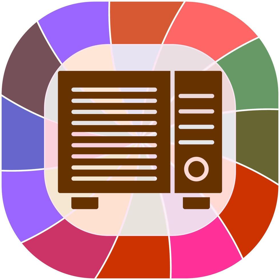 AC Window Unit Vector Icon