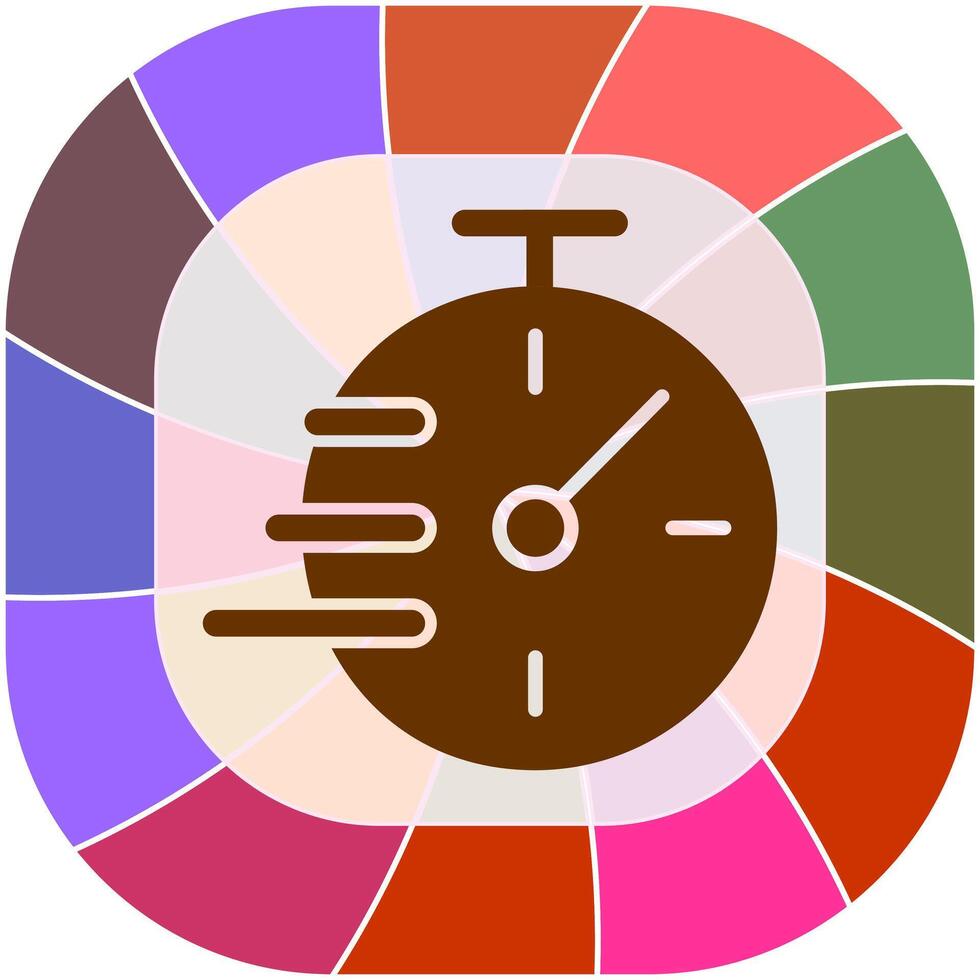 Flex Time Vector Icon