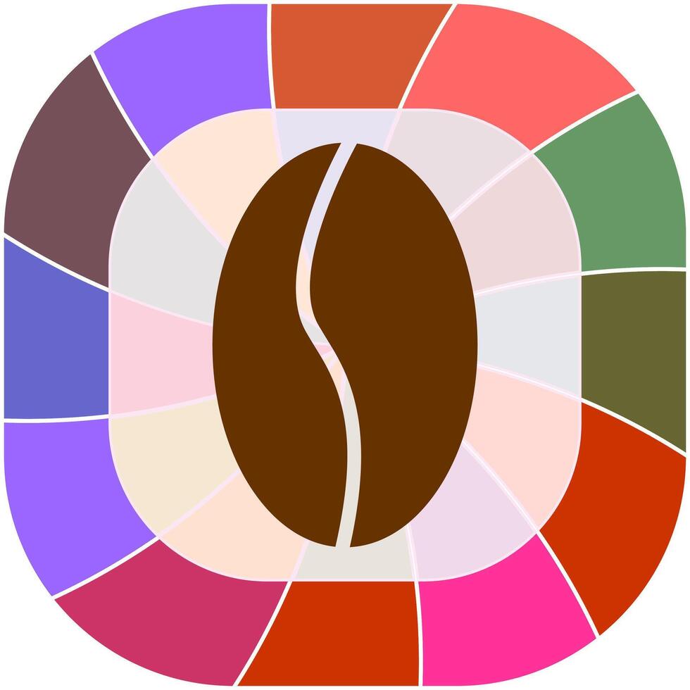 Coffee Grain Vector Icon