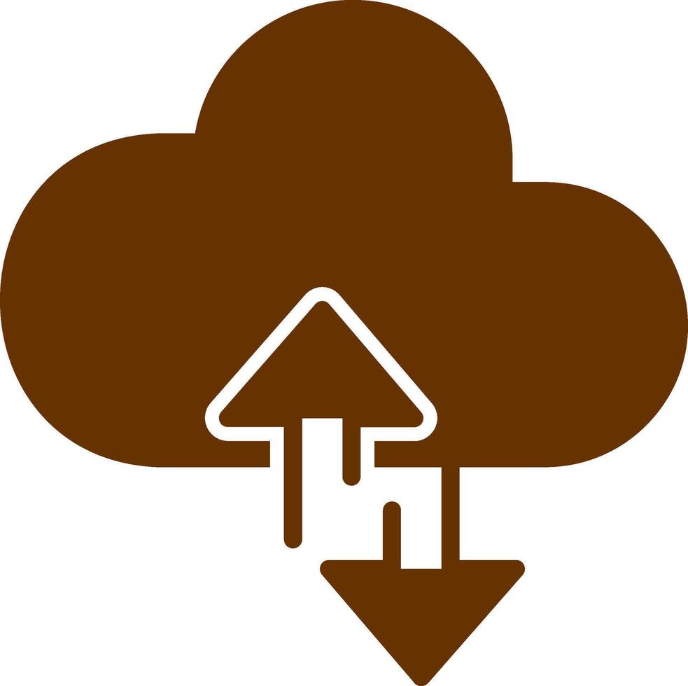Cloud Computing Vector Icon