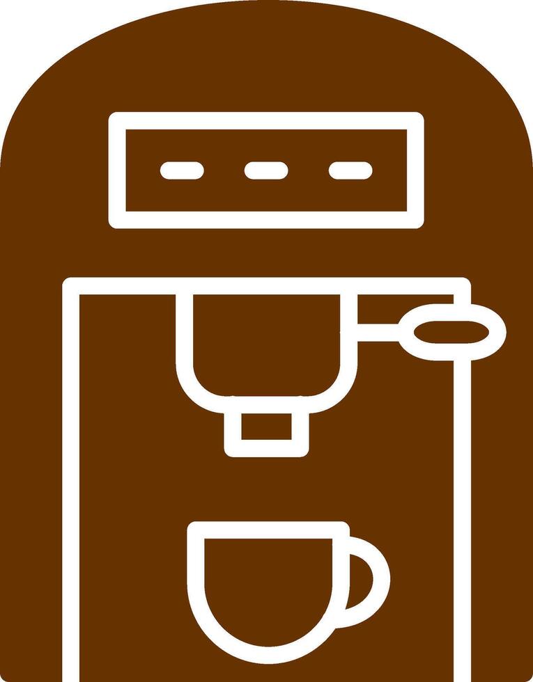 Coffee Machine II Vector Icon