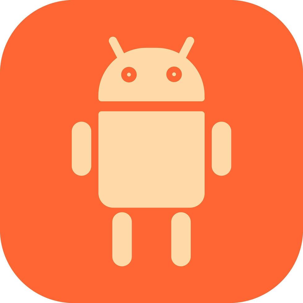 icono de vector de Android