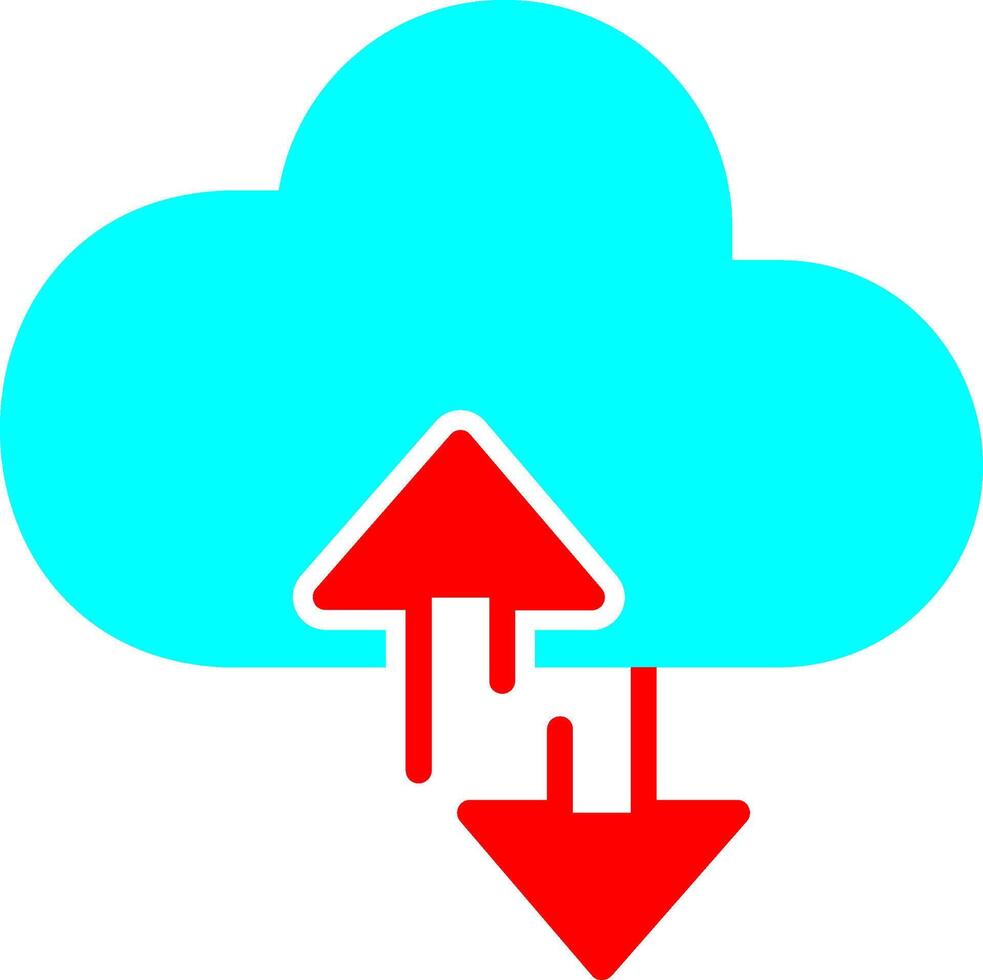Cloud Computing Vector Icon
