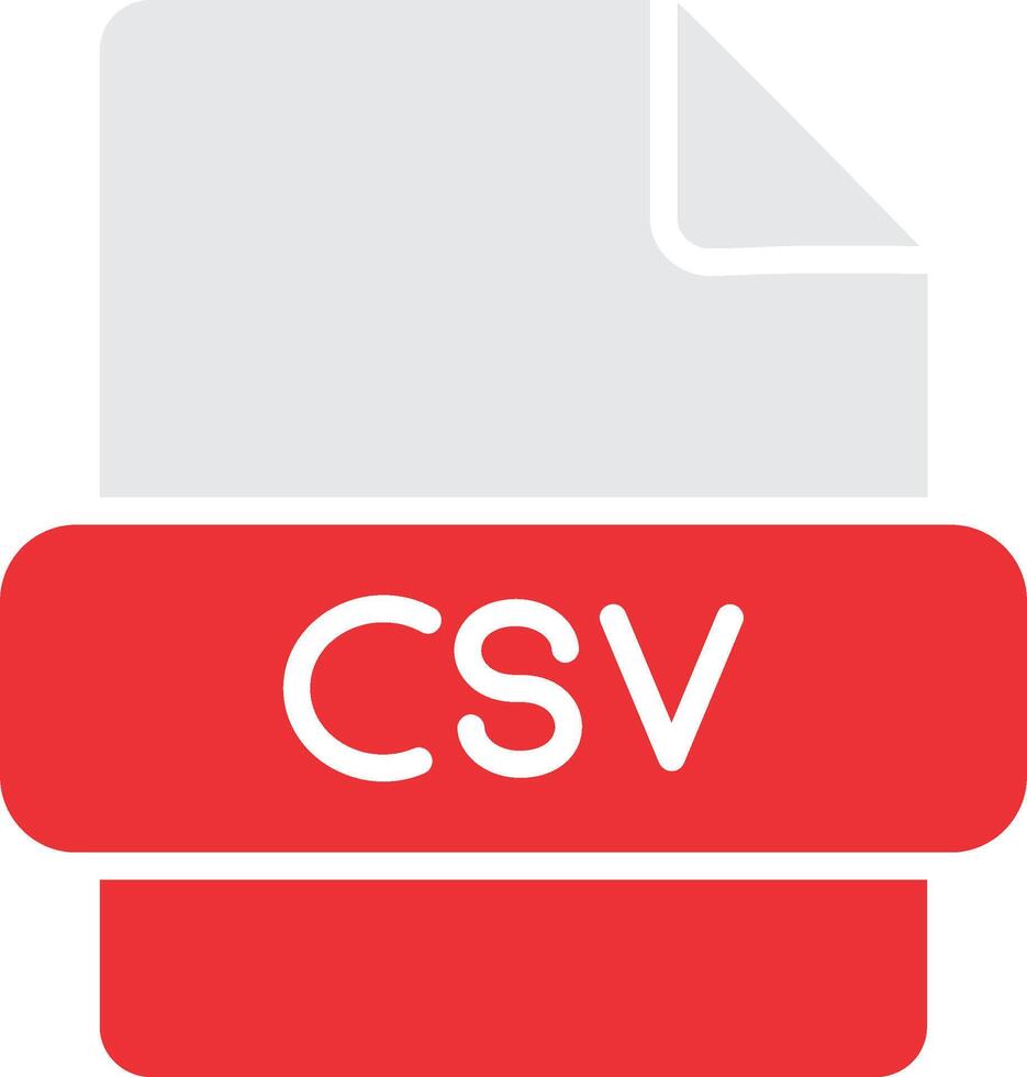 CSV Vector Icon