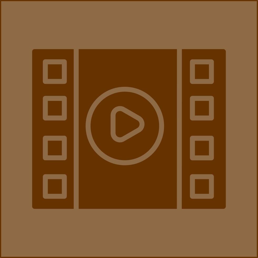 Video Play Vector Icon