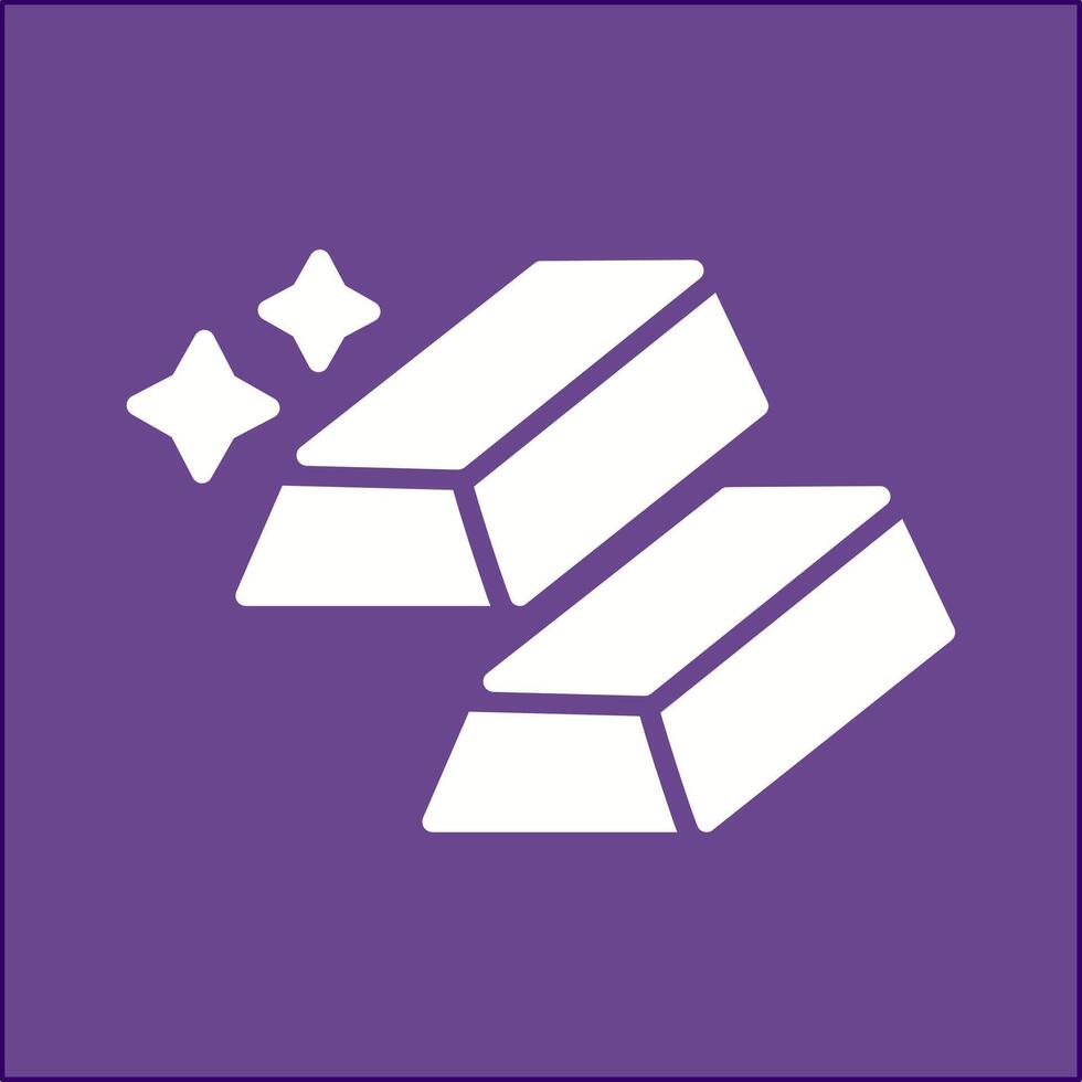Gold Bars Vector Icon