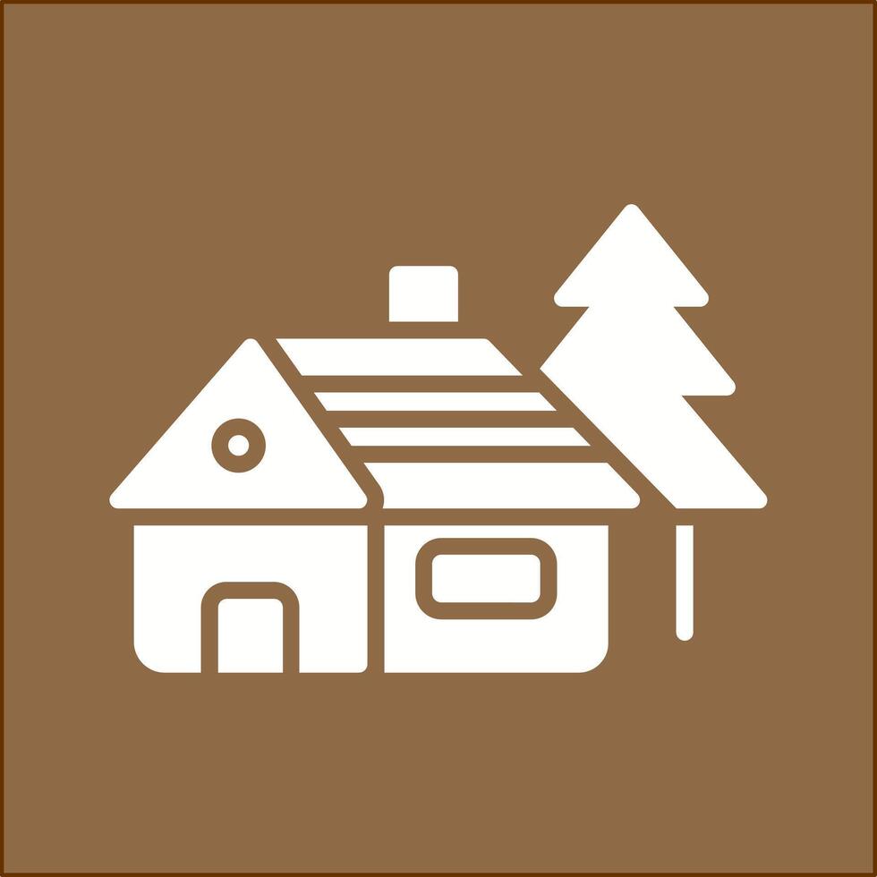 Cabin Vector Icon