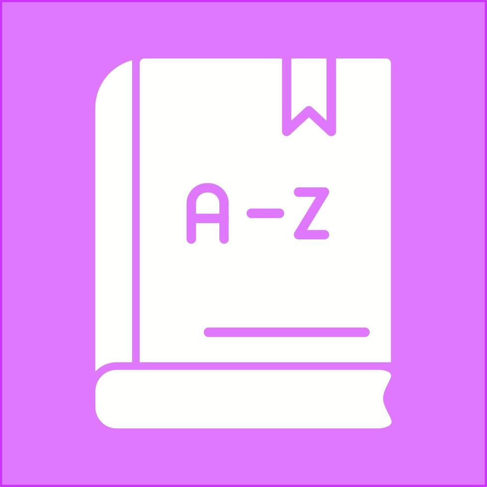 From A To Z Vector Icon