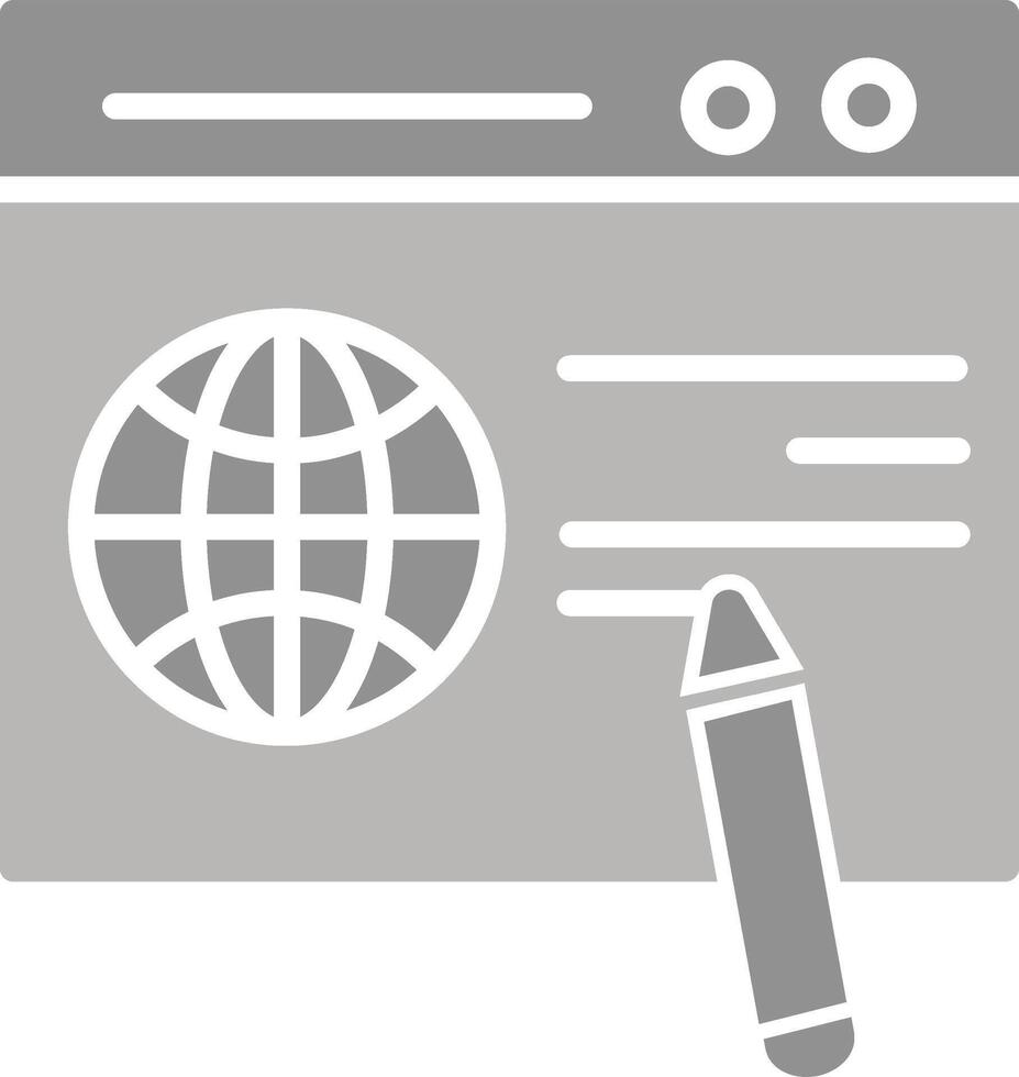 Website Design Vector Icon