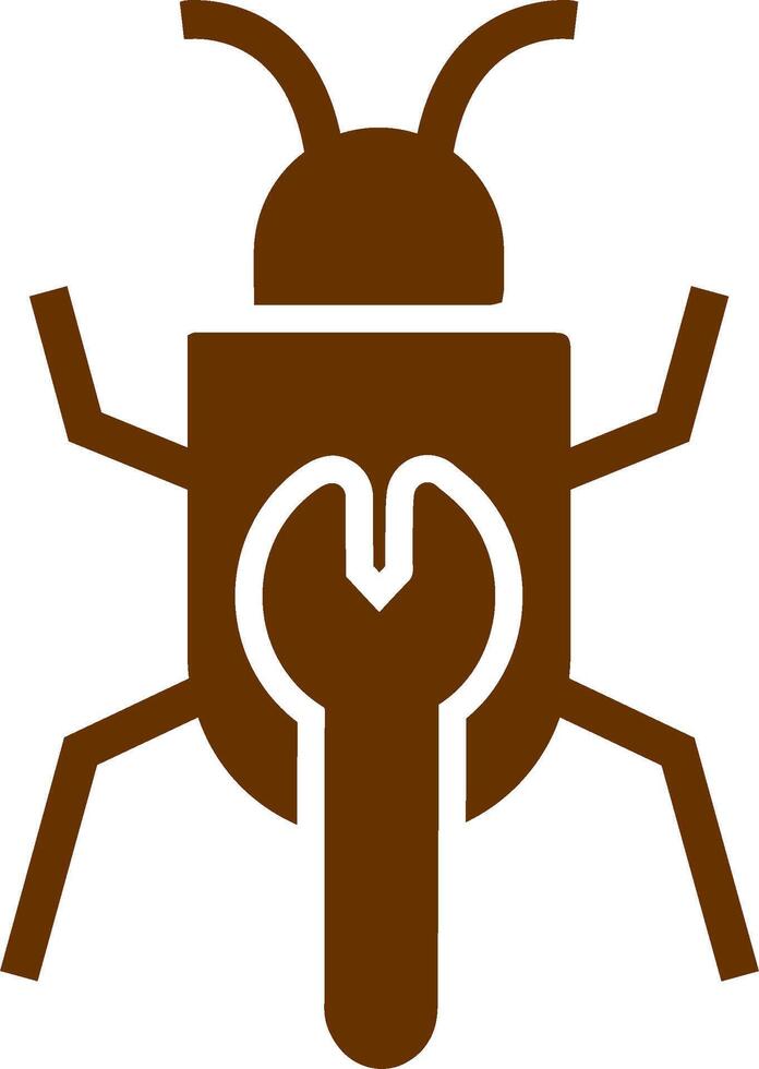 Bug Fixing Vector Icon