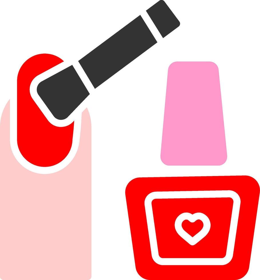 Nail Polish Vector Icon