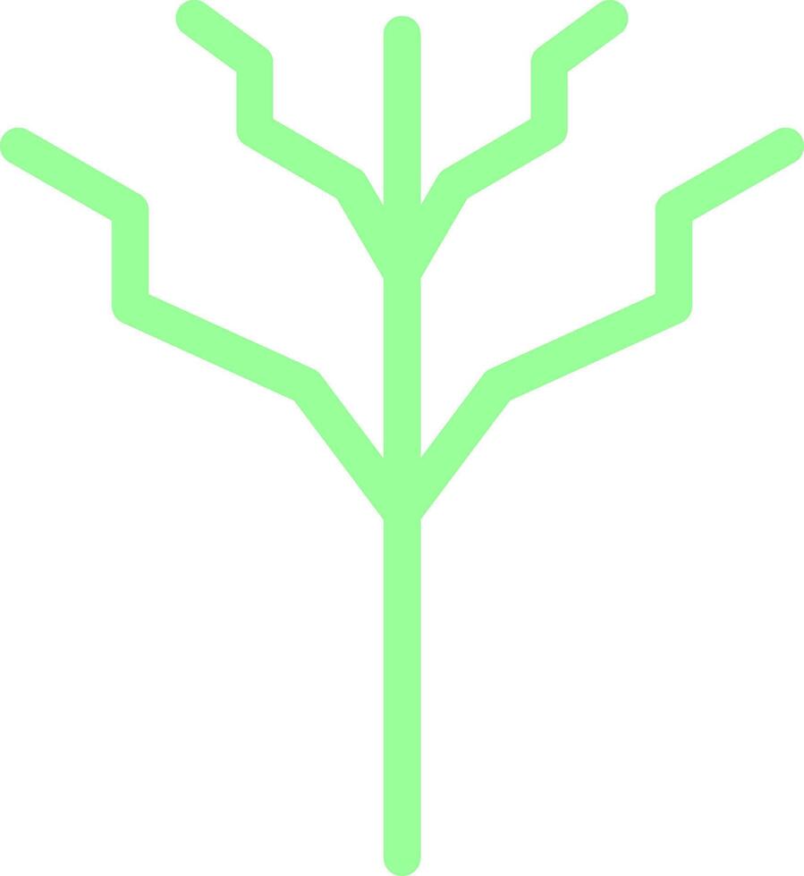 Tree with no leaves Vector Icon