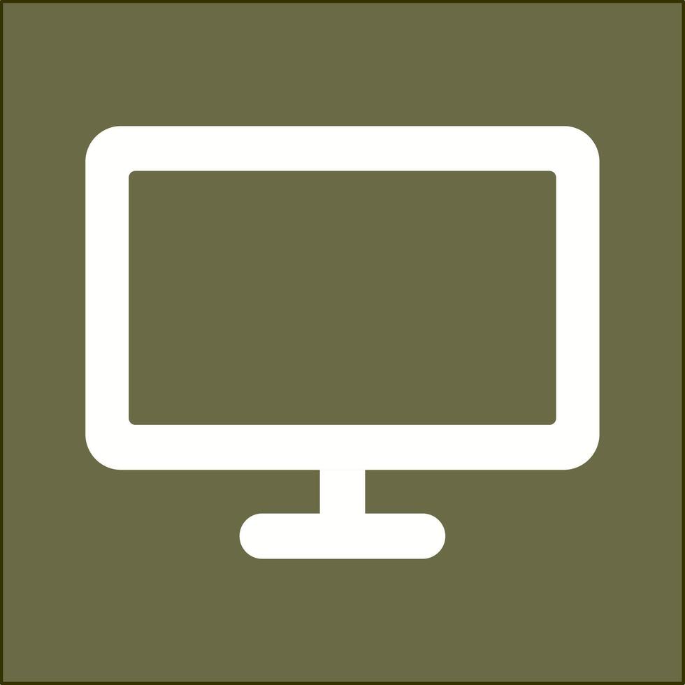 LCD Vector Icon