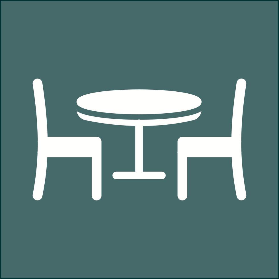 Dining Table I Vector Icon