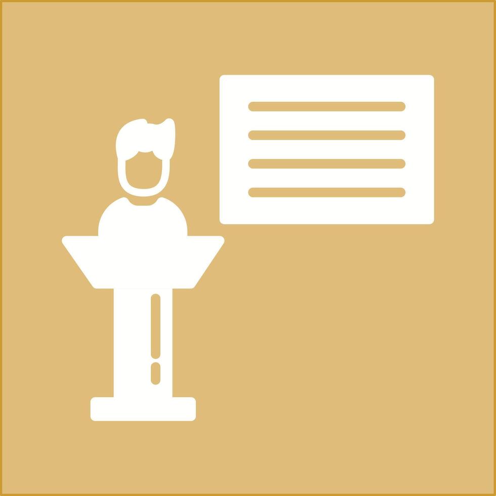 Seminar Vector Icon