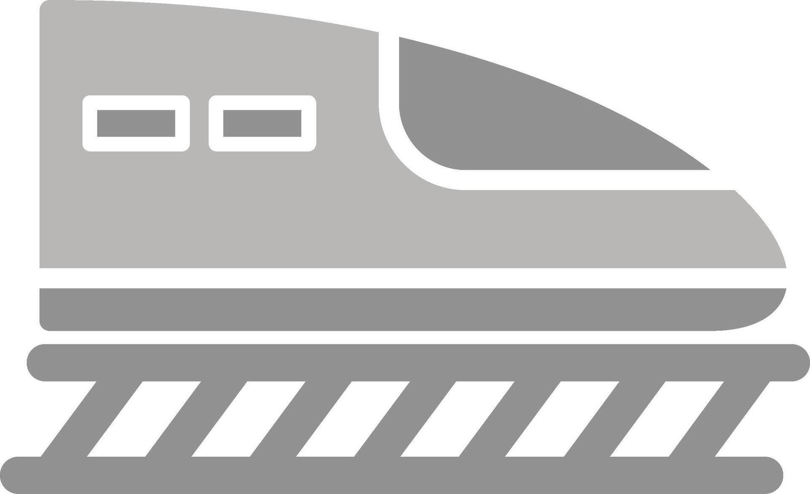 icono de vector de tren