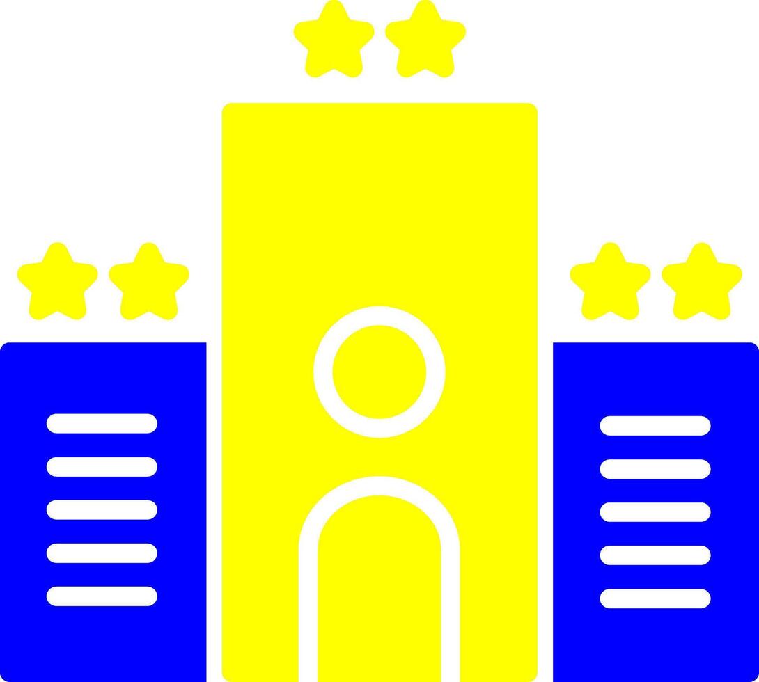 icono de vector de hotel