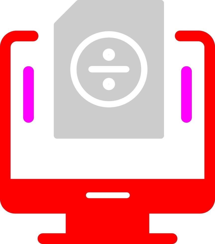 Divide Vector Icon