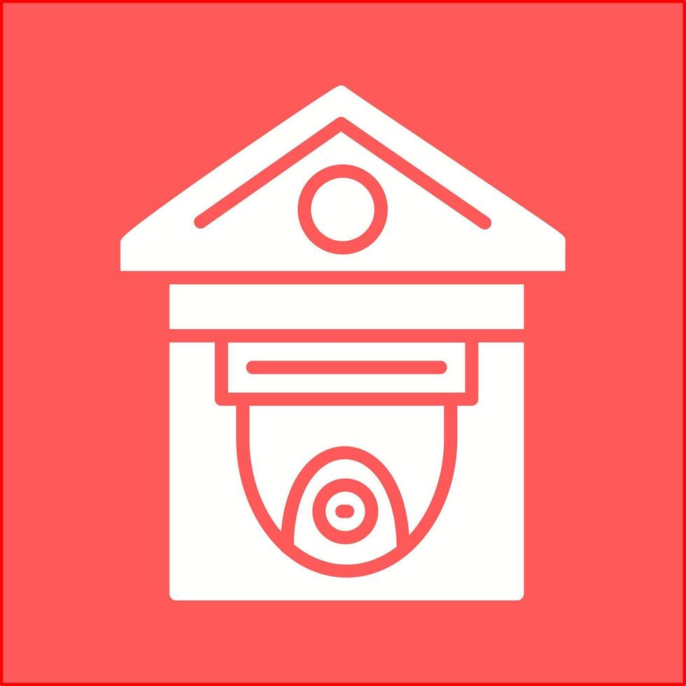 icono de vector de cámara de seguridad