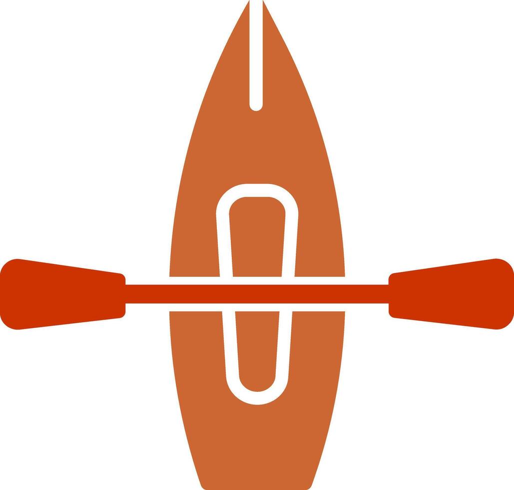 Kayak Vector Icon