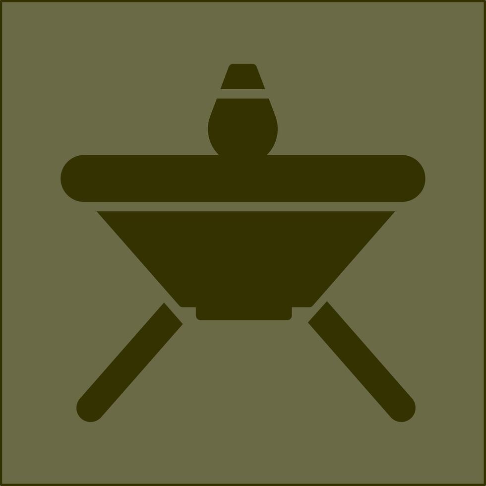Decoration Table Vector Icon
