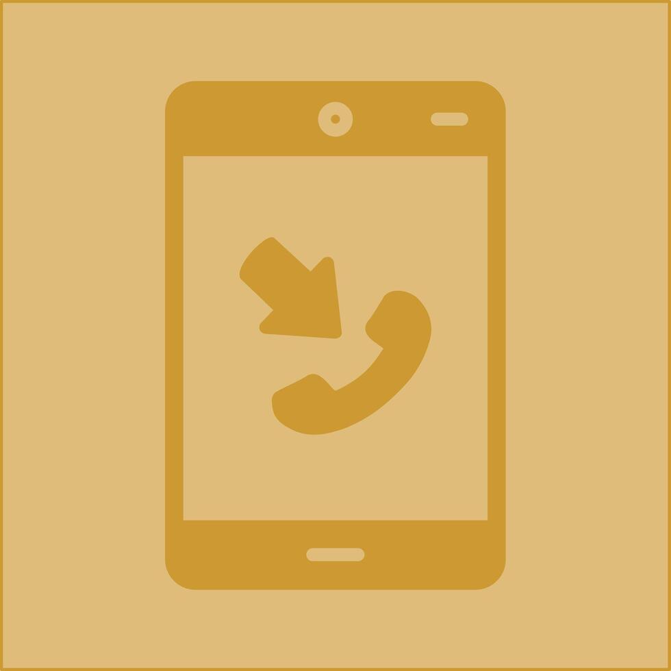 Incoming Call Vector Icon