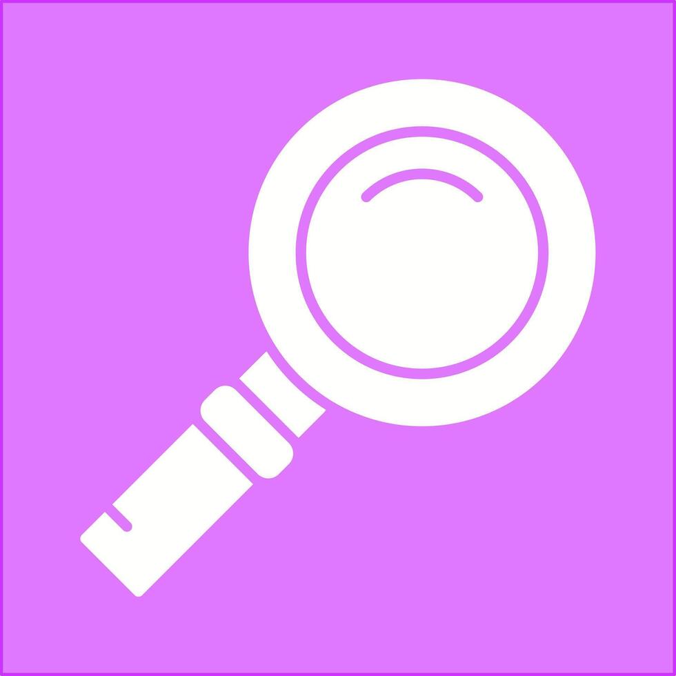 Magnifying Glass Vector Icon