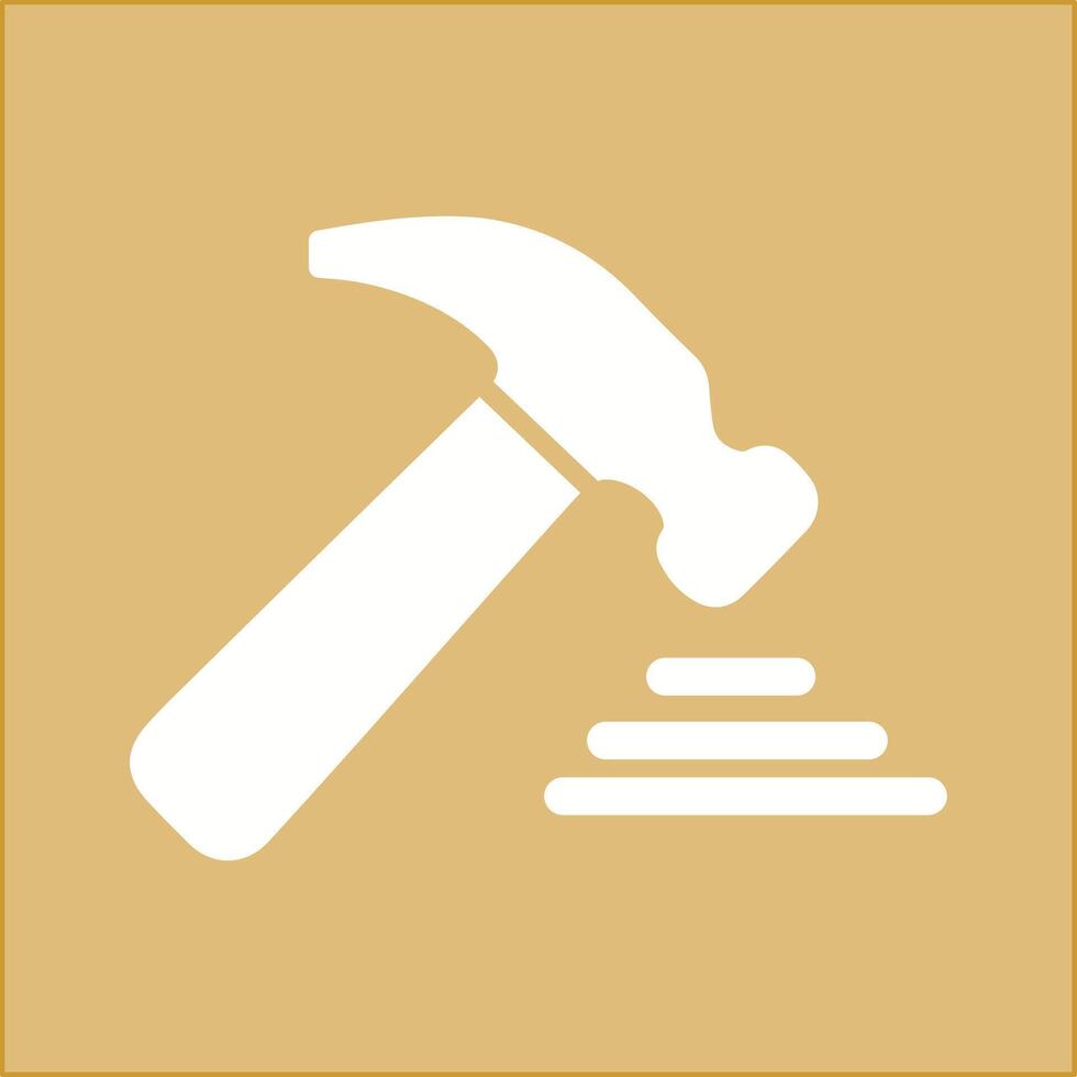 Hammer Tool Vector Icon