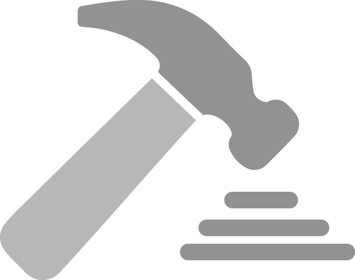 Hammer Tool Vector Icon