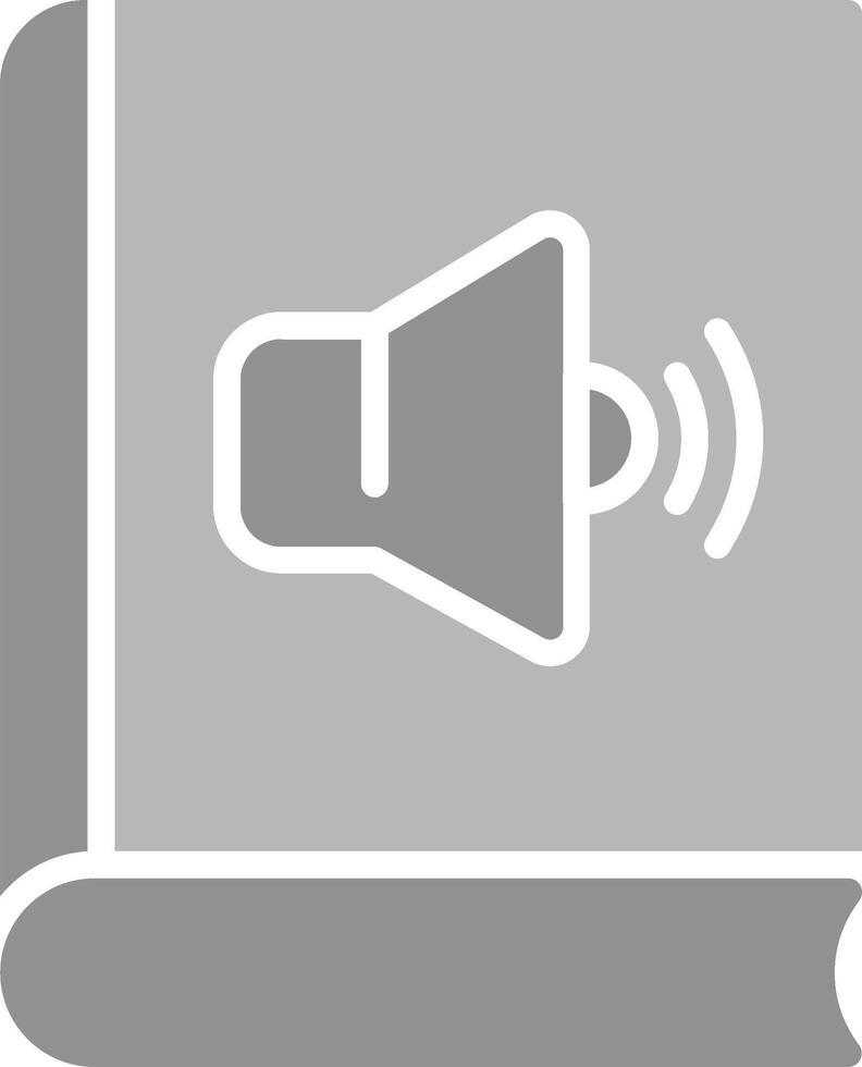 Audio Book Vector Icon