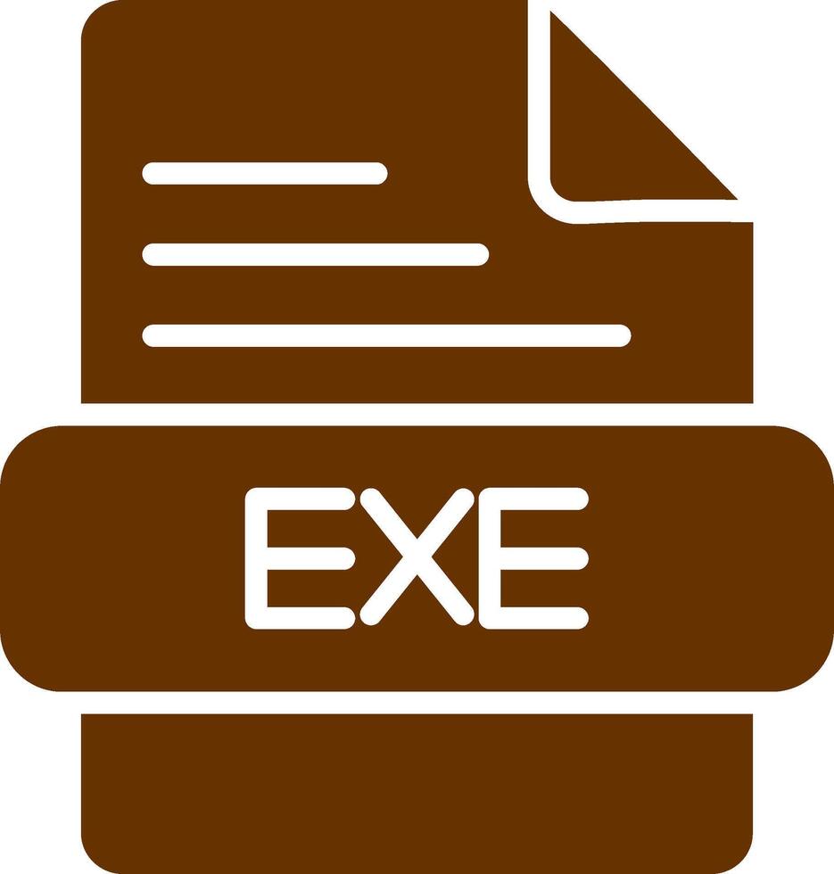 EXE Vector Icon